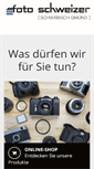 Mobile Screenshot of foto-schweizer.de